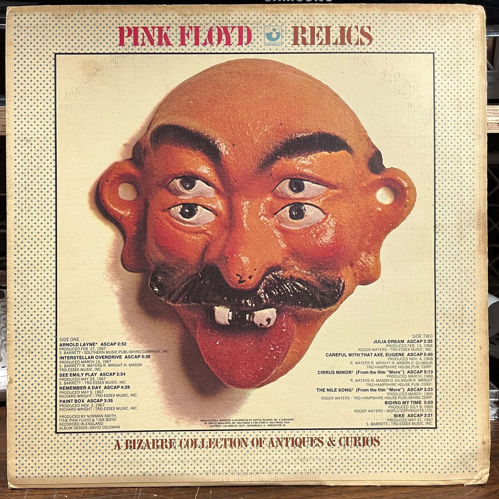 Relics - A Bizarre Collection Of Antiques & Curios (VINYL) | Excellent (EX) Very Good (VG) - ROCK / USED *EXCELLENT*