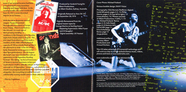 AC/DC - High Voltage (CD Epic – EK 80201) | USED Excellent (EX) Near Mint (NM) - ROCK / USED *EXCELLENT*