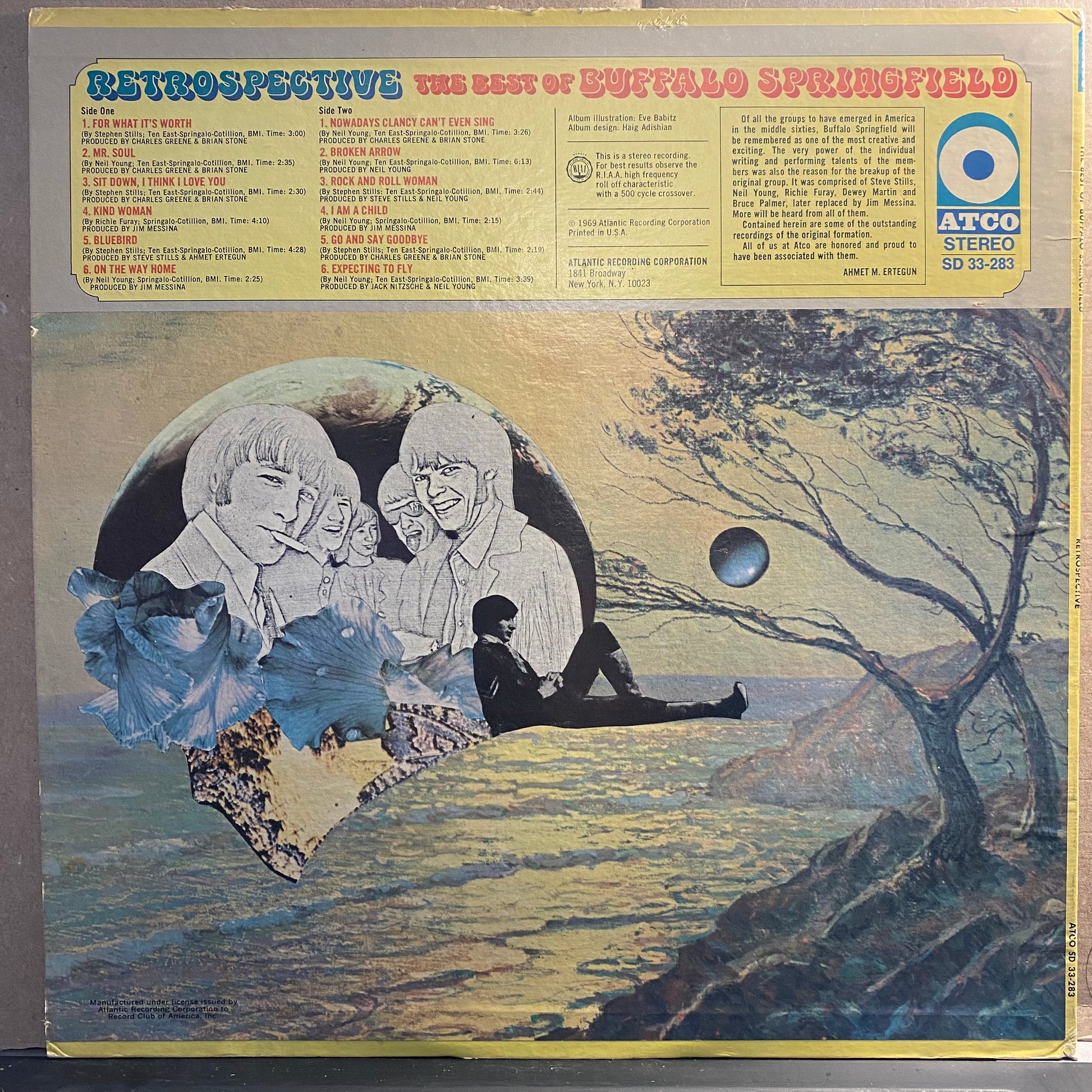 Buffalo Springfield - Retrospective The Best Of Buffalo Springfield *PRESSWELL* | Excellent (EX) Very Good Plus (VG+) - ROCK / USED *EXCELLENT*
