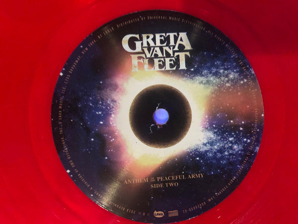 Greta Van Fleet - Anthem Of The Peaceful Army (VINYL LP Lava ‎– B0029246-01, Republic Records ‎– B0029246-01) | USED Excellent (EX) Near Mint (NM) - ROCK / USED *EXCELLENT*