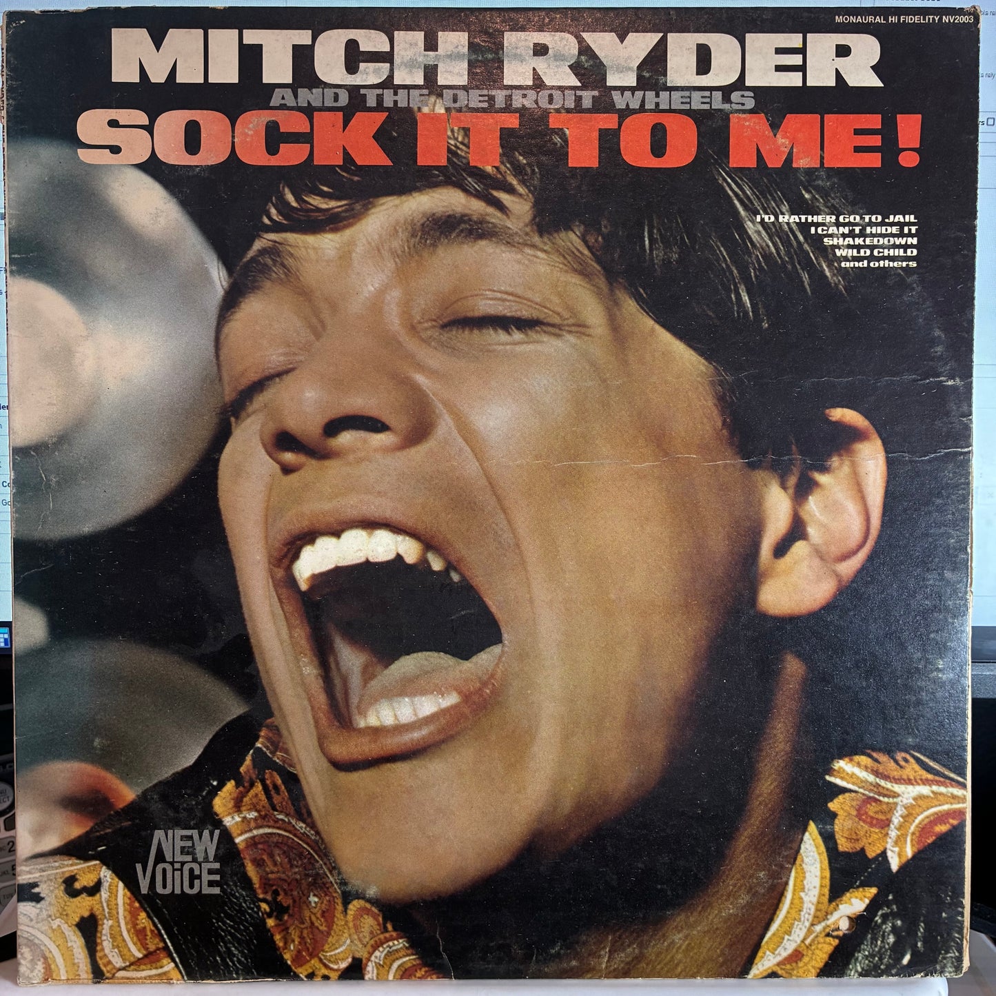 Mitch Ryder & The Detroit Wheels - Sock It To Me! (VINYL) | - ROCK / USED *EXCELLENT*