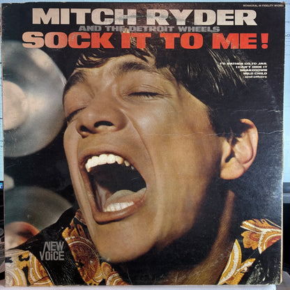 Mitch Ryder & The Detroit Wheels - Sock It To Me! (VINYL) | - ROCK / USED *EXCELLENT*