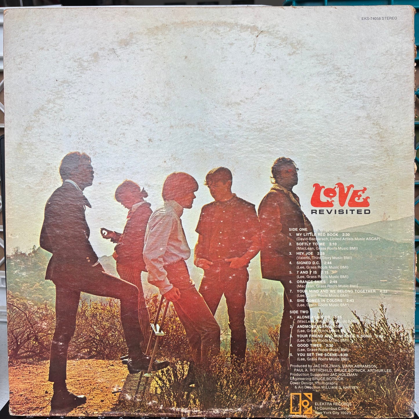Love - Revisited (VINYL LP) | Excellent (EX) Very Good Plus (VG+) - ROCK / USED *EXCELLENT*