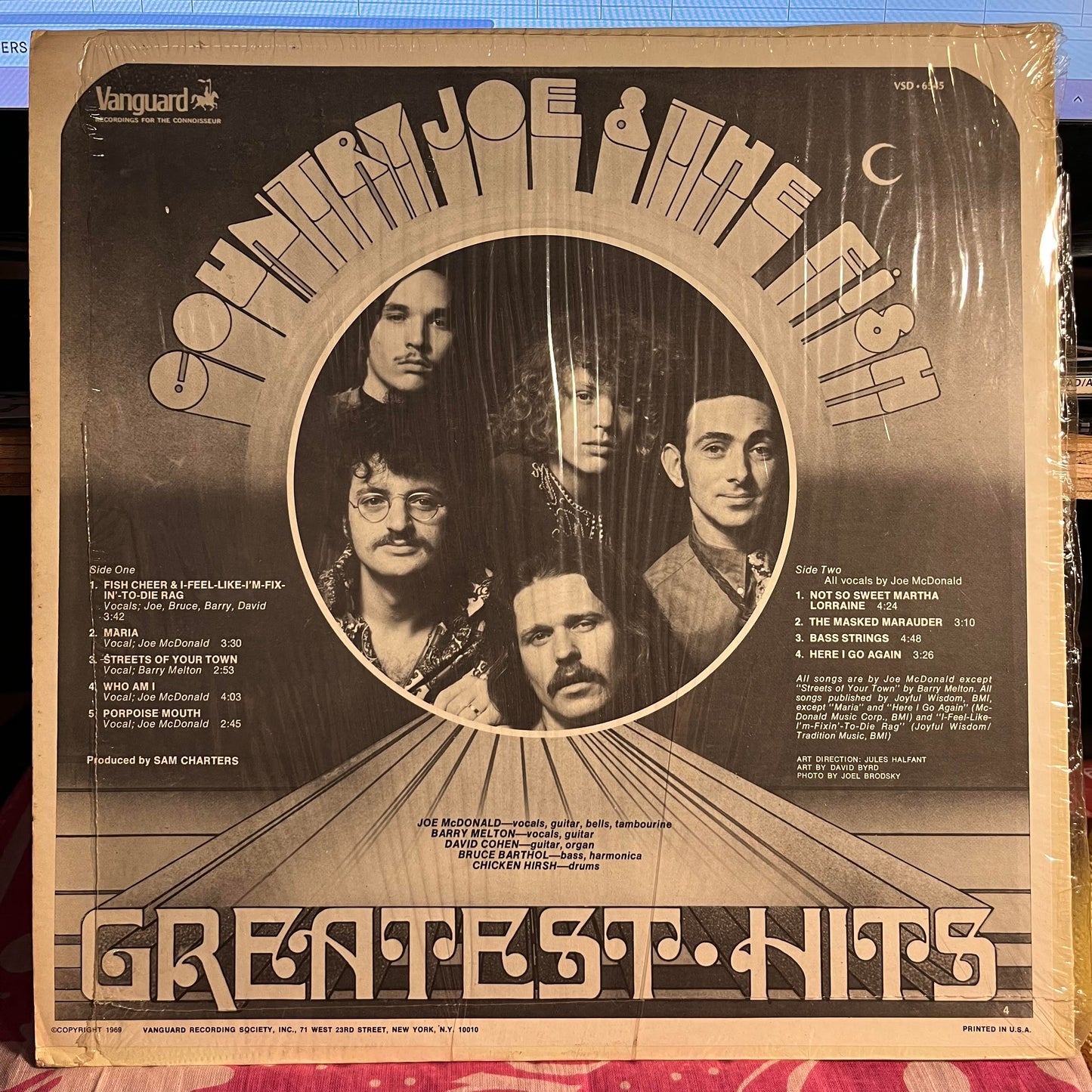 Country Joe And The Fish - Greatest Hits *SHRINK/TERRE HAUTE* | Excellent (EX) Near Mint (NM) - ROCK / USED *EXCELLENT*