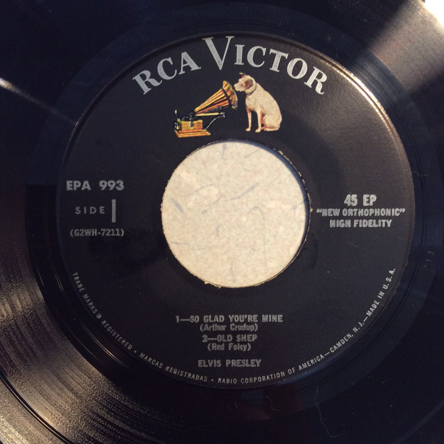 Elvis, Volume ll (7" VINYL) | Excellent (EX) Excellent (EX) - ROCK / USED *EXCELLENT*