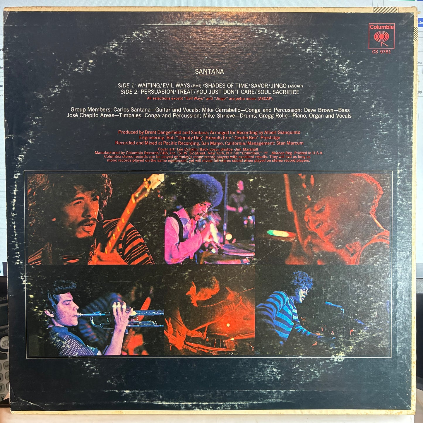 Santana - Santana (VINYL) | - ROCK / USED *EXCELLENT*