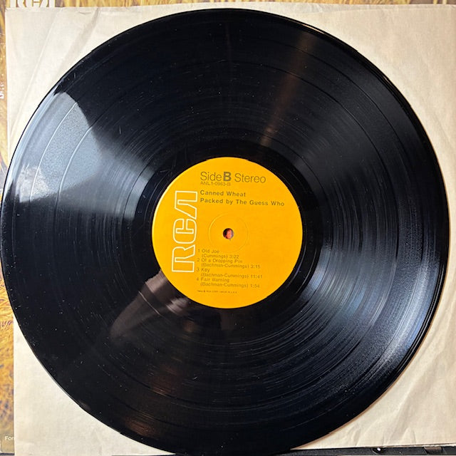 Canned Wheat (VINYL) | Excellent (EX) Very Good Plus (VG+) - ROCK / USED *EXCELLENT*