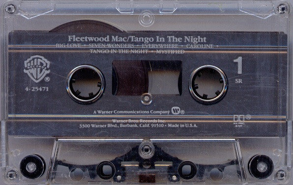 Fleetwood Mac - Tango In The Night (CASSETTE) | Excellent (EX) Excellent (EX) - ROCK / USED *EXCELLENT*