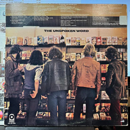 The Unspoken Word (VINYL) | Excellent (EX) Very Good Plus Plus (VG++) - ROCK / USED *EXCELLENT*