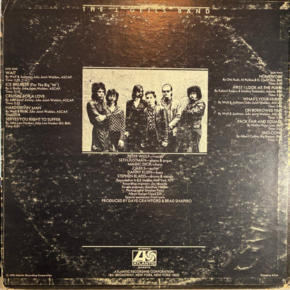 The J. Geils Band (VINYL) | Excellent (EX) Very Good (VG) - ROCK / USED *EXCELLENT*