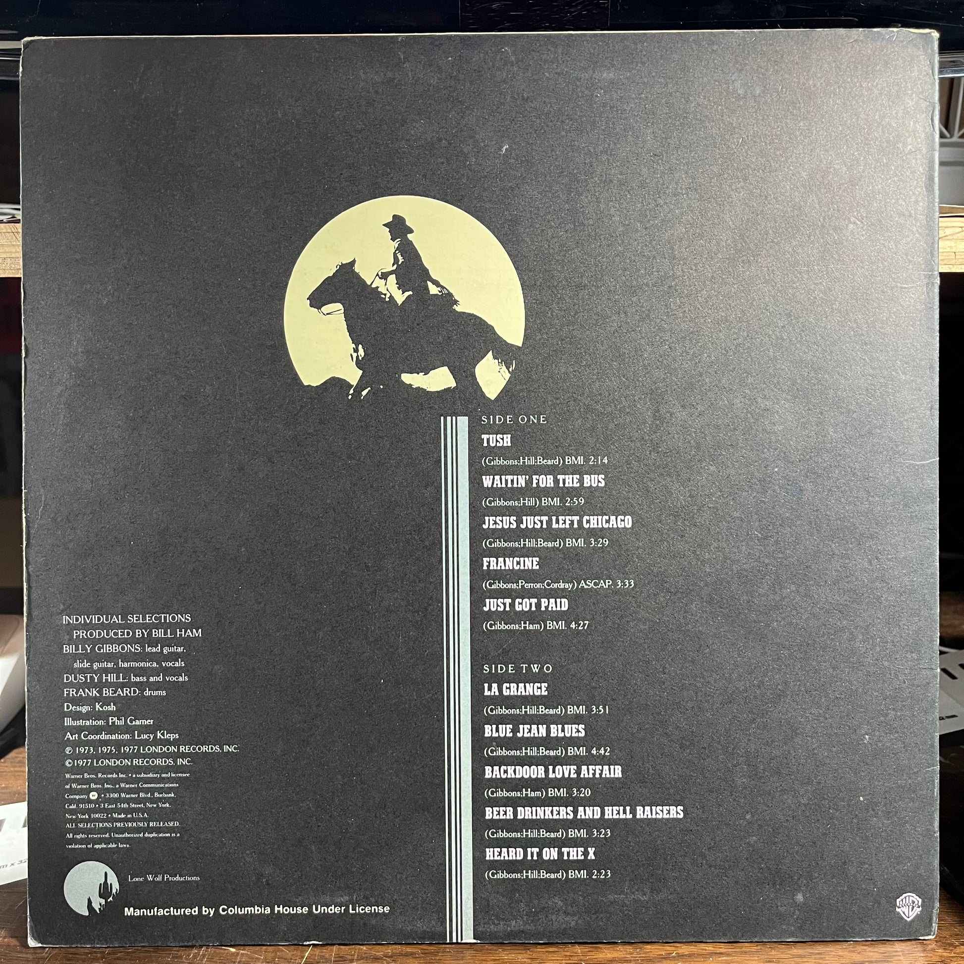 The Best Of ZZ Top (VINYL) | Excellent (EX) Excellent (EX) - ROCK / USED *EXCELLENT*
