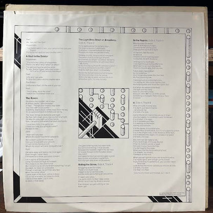 The Lamb Lies Down On Broadway (2xVINYL) | Excellent (EX) Very Good (VG) - ROCK / USED *EXCELLENT*