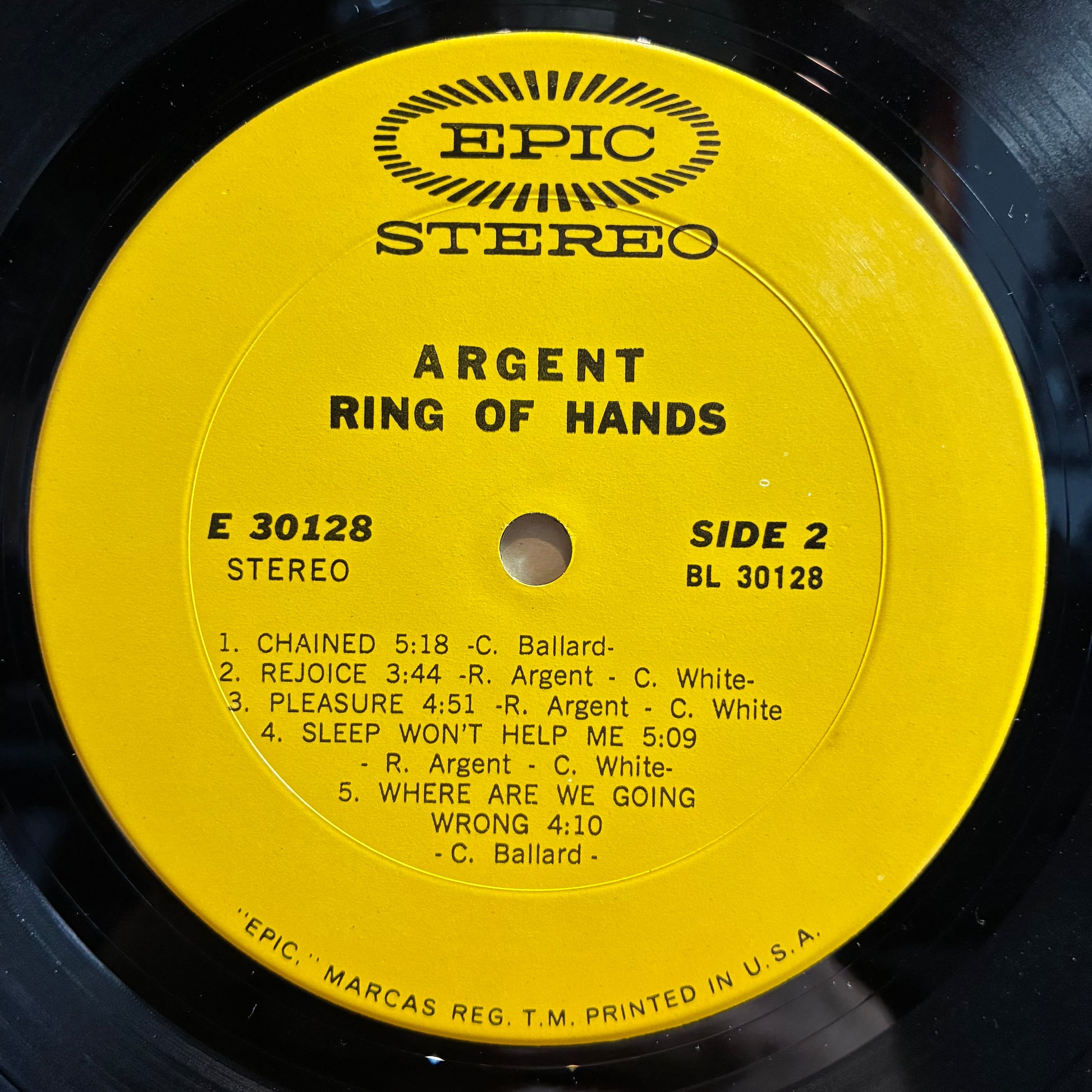 Ring Of Hands (VINYL) | Excellent (EX) Very Good Plus (VG+) - ROCK / USED *EXCELLENT*
