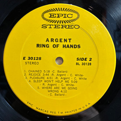 Ring Of Hands (VINYL) | Excellent (EX) Very Good Plus (VG+) - ROCK / USED *EXCELLENT*