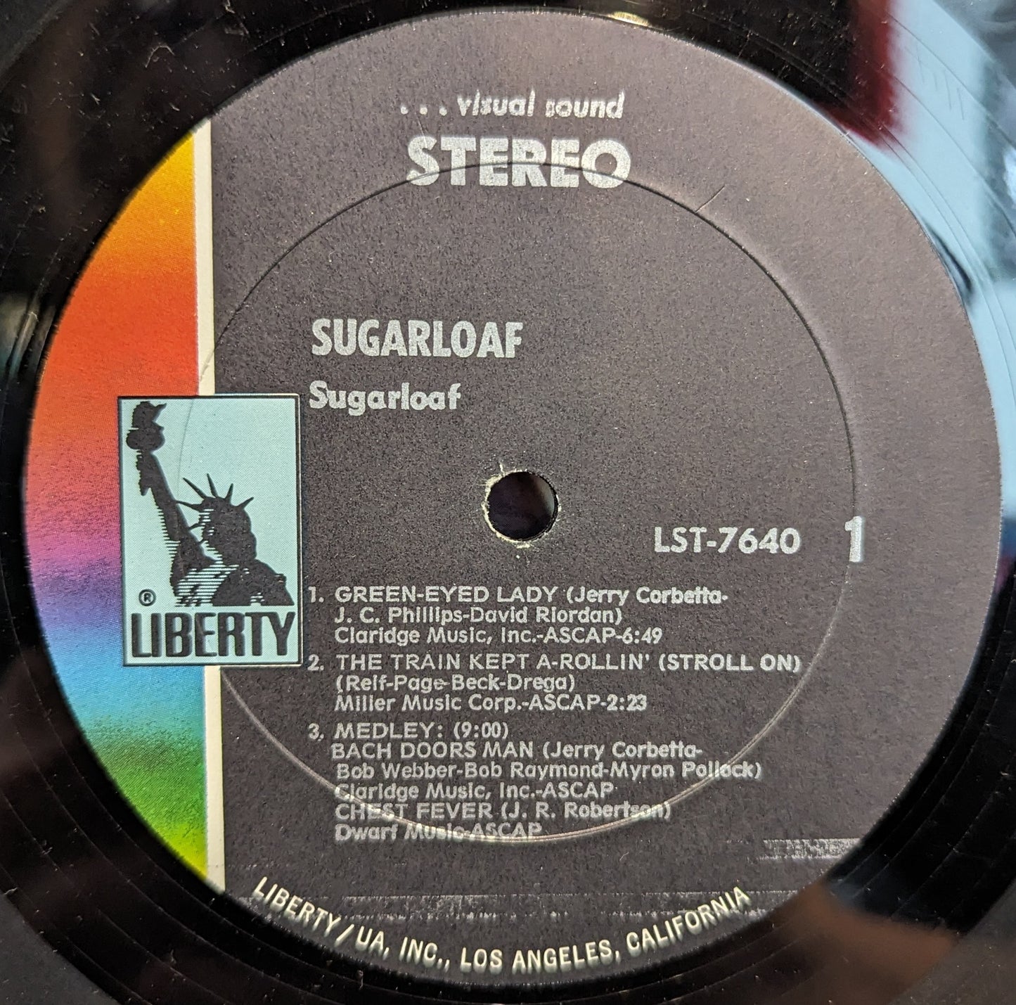 Sugarloaf Sugarloaf *KEEL* LP Excellent (EX) Excellent (EX)