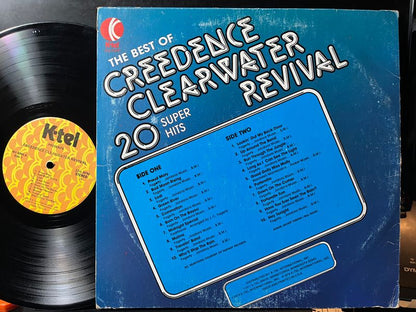 Creedence Clearwater Revival - The Best Of Creedence Clearwater Revival (20 Super Hits) (VINYL) | Excellent (EX) Very Good Plus (VG+) - ROCK / USED *EXCELLENT*