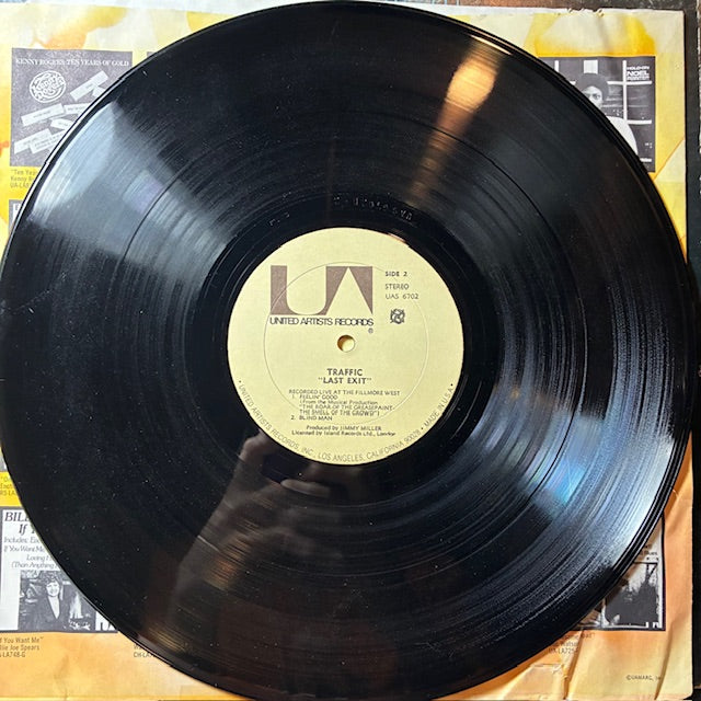 Last Exit (VINYL) | Excellent (EX) Very Good Plus (VG+) - ROCK / USED *EXCELLENT*