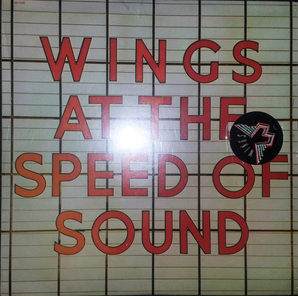 Wings (2) - At The Speed Of Sound SHRINK | Excellent (EX) Near Mint (NM) - ROCK / USED *EXCELLENT*