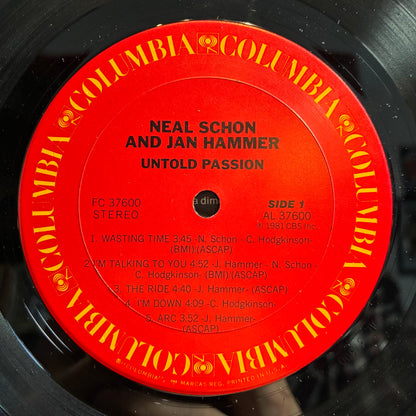 Untold Passion (VINYL) | Excellent (EX) Very Good Plus Plus (VG++) - ROCK / USED *EXCELLENT*