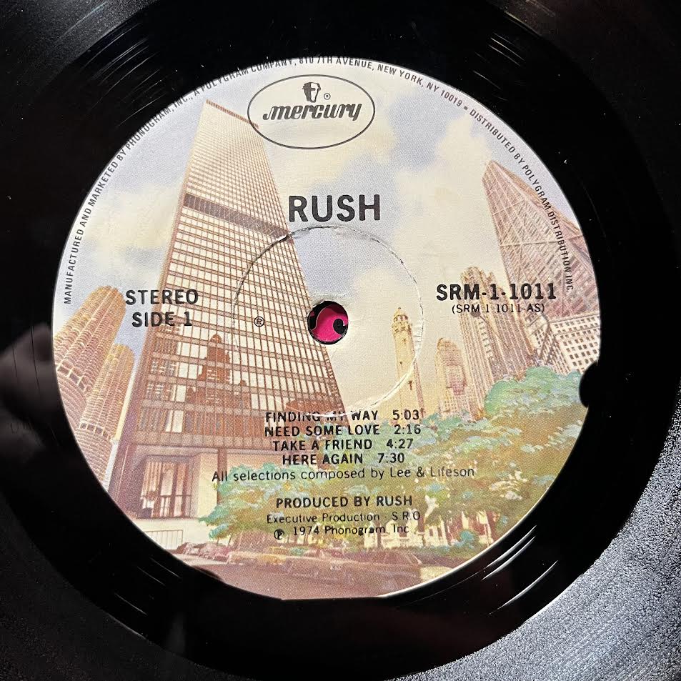 Rush (VINYL) | Excellent (EX) Very Good Plus Plus (VG++) - ROCK / USED *EXCELLENT*