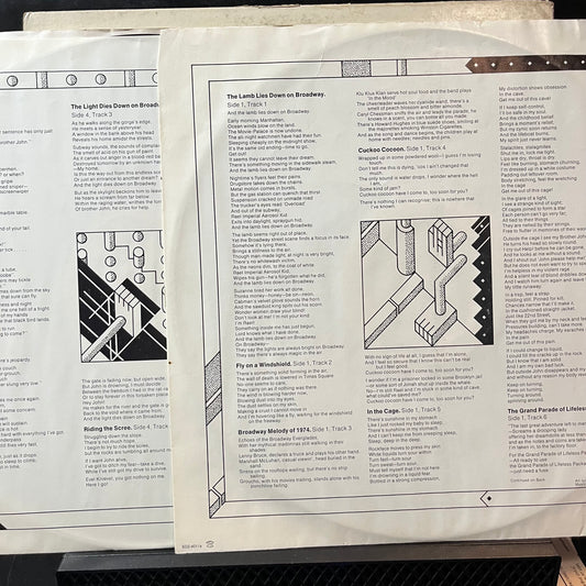 Genesis - The Lamb Lies Down On Broadway (VINYL 2xLP) | USED Excellent (EX) Very Good Plus (VG+) - ROCK / USED *EXCELLENT*