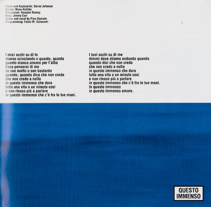Dimmi Cosa Succede Sulla Terra (CD) | Excellent (EX) Very Good Plus (VG+) - ROCK / USED *EXCELLENT*