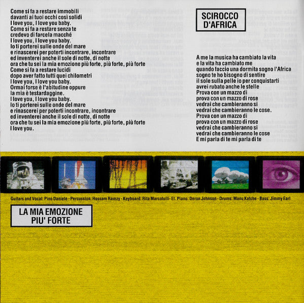 Dimmi Cosa Succede Sulla Terra (CD) | Excellent (EX) Very Good Plus (VG+) - ROCK / USED *EXCELLENT*