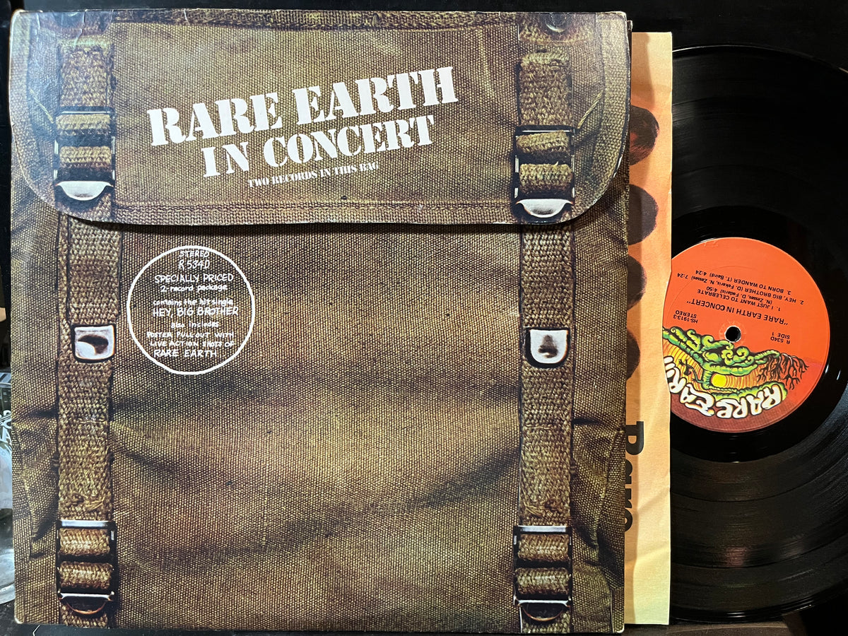 Rare Earth - Rare Earth In Concert (VINYL 2xLP) | USED Excellent (EX) Excellent (EX) - ROCK / USED *EXCELLENT*