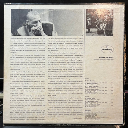 Eric Clapton and The Yardbirds With Sonny Boy Will - Eric Clapton And The Yardbirds Live With Sonny Boy Williamson (VINYL LP MERCURY SR-61271 1970) | Excellent (EX) Very Good (VG) - ROCK / USED *EXCELLENT*
