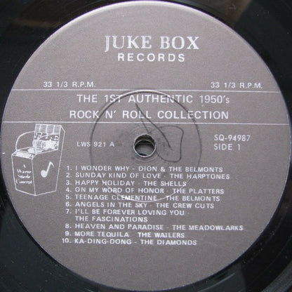 Various - The First Authentic 1950's Rock & Roll Collection *BOX* | Excellent (EX) Very Good Plus (VG+) - ROCK / USED *EXCELLENT*