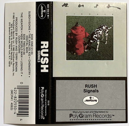 Signals (CASSETTE) | Excellent (EX) Excellent (EX) - ROCK / USED *EXCELLENT*