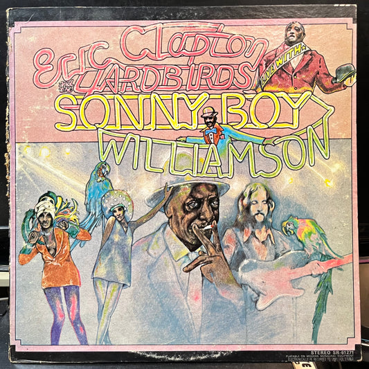 Eric Clapton and The Yardbirds With Sonny Boy Will - Eric Clapton And The Yardbirds Live With Sonny Boy Williamson (VINYL LP MERCURY SR-61271 1970) | Excellent (EX) Very Good (VG) - ROCK / USED *EXCELLENT*