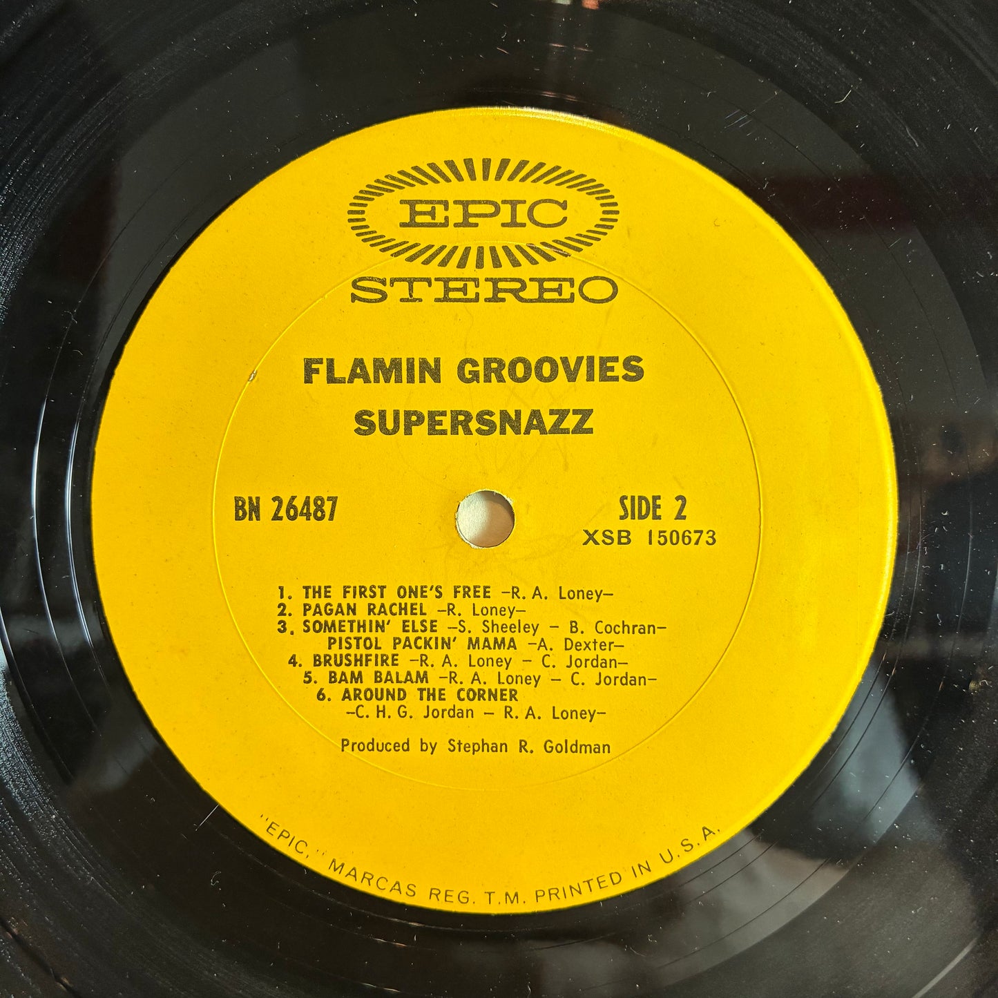 The Flamin' Groovies - Supersnazz (VINYL) | Excellent (EX) Very Good Plus (VG+) - ROCK / USED *EXCELLENT*