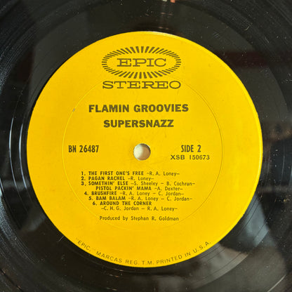 The Flamin' Groovies - Supersnazz (VINYL) | Excellent (EX) Very Good Plus (VG+) - ROCK / USED *EXCELLENT*