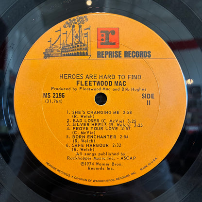 Heroes Are Hard To Find (VINYL) | Excellent (EX) Very Good Plus (VG+) - ROCK / USED *EXCELLENT*