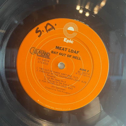 Meat Loaf - Bat Out Of Hell (VINYL) | Excellent (EX) Very Good Plus (VG+) - ROCK / USED *EXCELLENT*