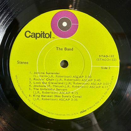 The Band (VINYL) | Excellent (EX) Very Good Plus (VG+) - ROCK / USED *EXCELLENT*