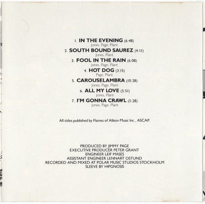 In Through The Out Door (cd) | Excellent (EX) Near Mint (NM) - ROCK / USED *EXCELLENT*