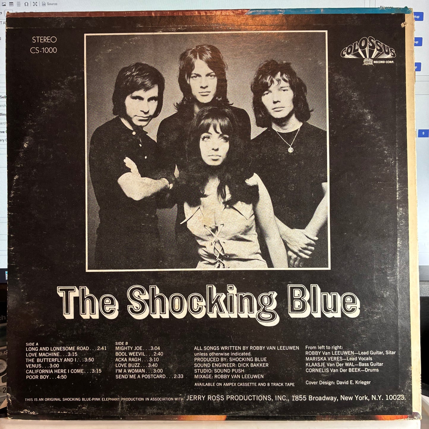 Shocking Blue - The Shocking Blue (VINYL) | Excellent (EX) Very Good Plus (VG+) - ROCK / USED *EXCELLENT*