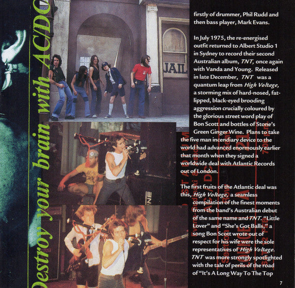 AC/DC - High Voltage (CD Epic – EK 80201) | USED Excellent (EX) Near Mint (NM) - ROCK / USED *EXCELLENT*