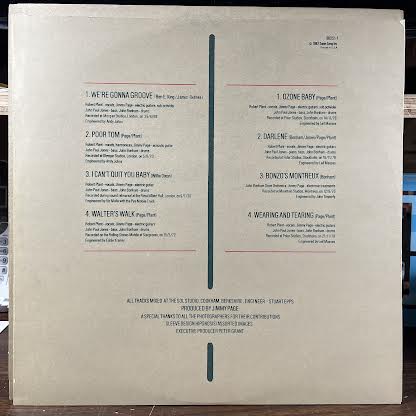 Coda (VINYL) | Excellent (EX) Excellent (EX) - ROCK / USED *EXCELLENT*