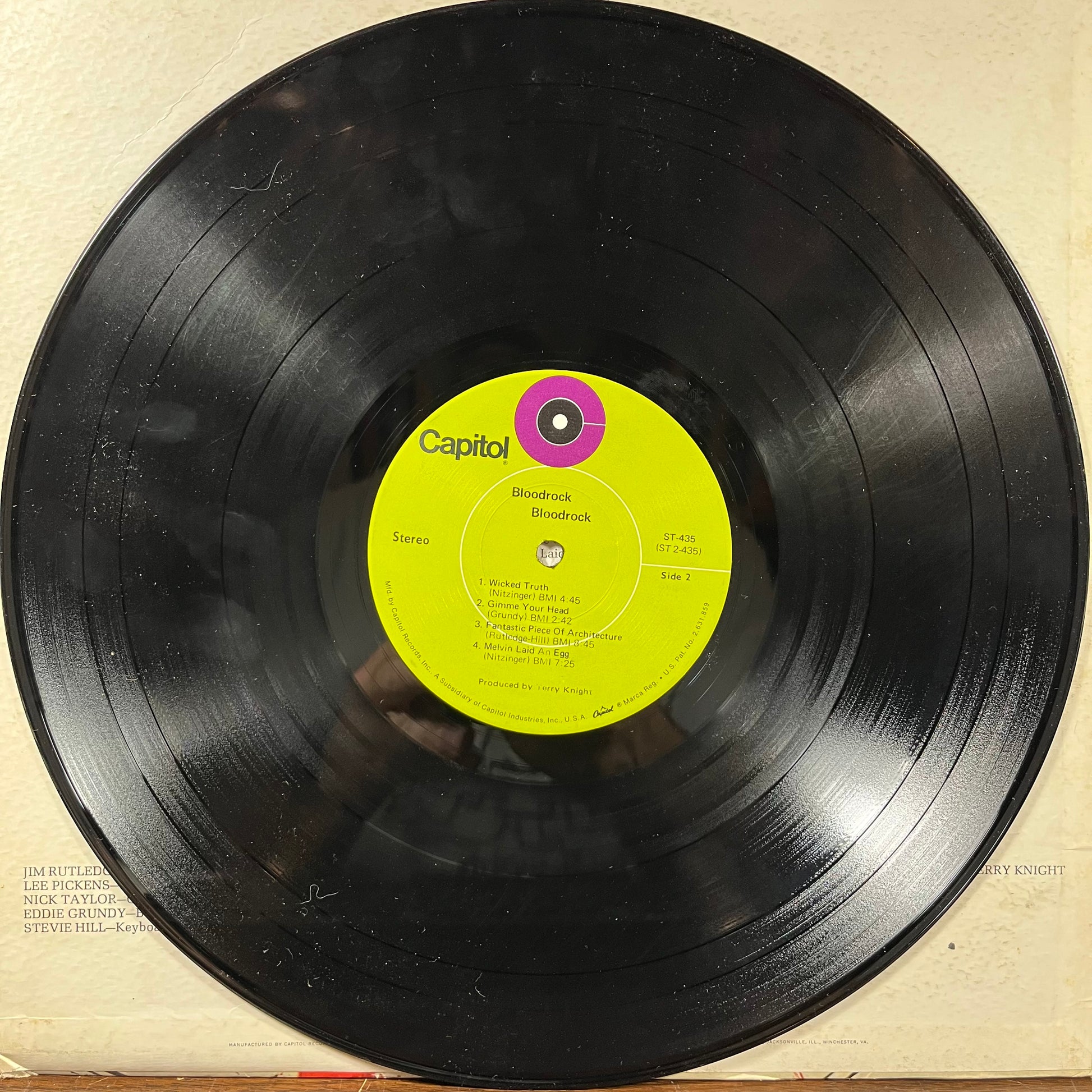 Bloodrock (VINYL) | Excellent (EX) Excellent (EX) - ROCK / USED *EXCELLENT*