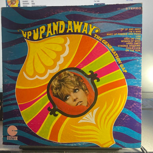 The Generation Gap - Up Up And Away (VINYL) | Excellent (EX) Very Good (VG) - ROCK / USED *EXCELLENT*