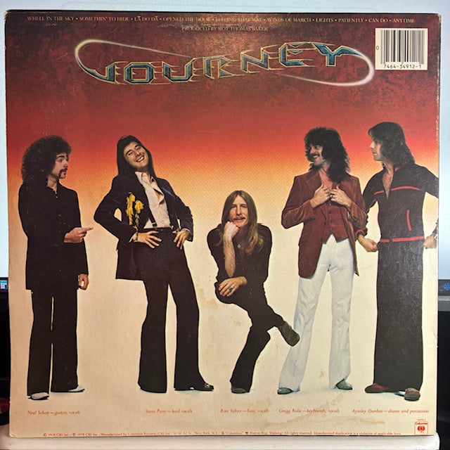Infinity (VINYL) | Excellent (EX) Very Good Plus (VG+) - ROCK / USED *EXCELLENT*