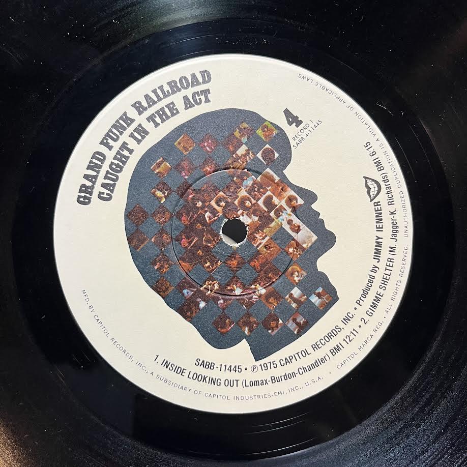 Caught In The Act (2xVINYL) | Excellent (EX) Excellent (EX) - ROCK / USED *EXCELLENT*