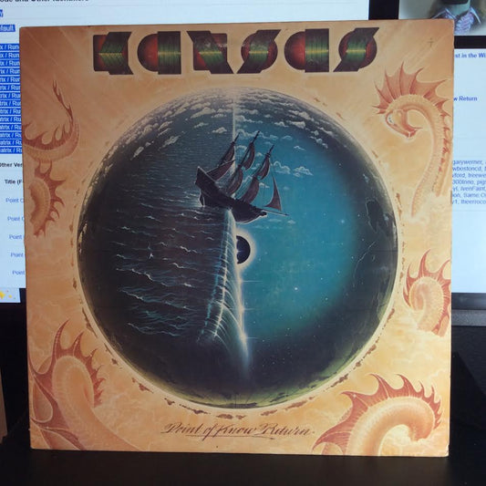 Kansas (2) - Point Of Know Return (VINYL LP Kirshner – JZ 34929, Kirshner – 34929) | USED Excellent (EX) Excellent (EX) - ROCK / USED *EXCELLENT*