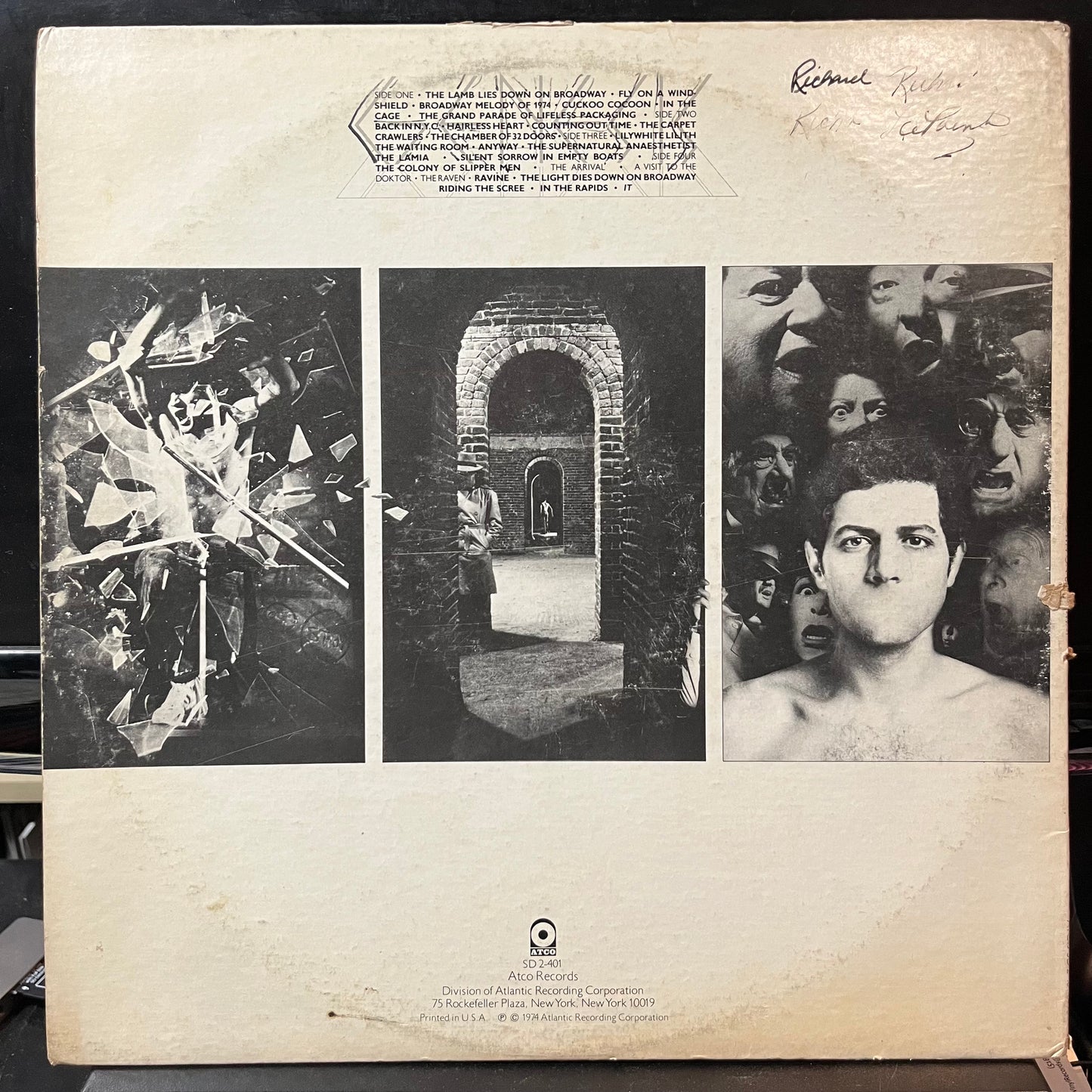 Genesis - The Lamb Lies Down On Broadway (VINYL 2xLP) | USED Excellent (EX) Very Good Plus (VG+) - ROCK / USED *EXCELLENT*