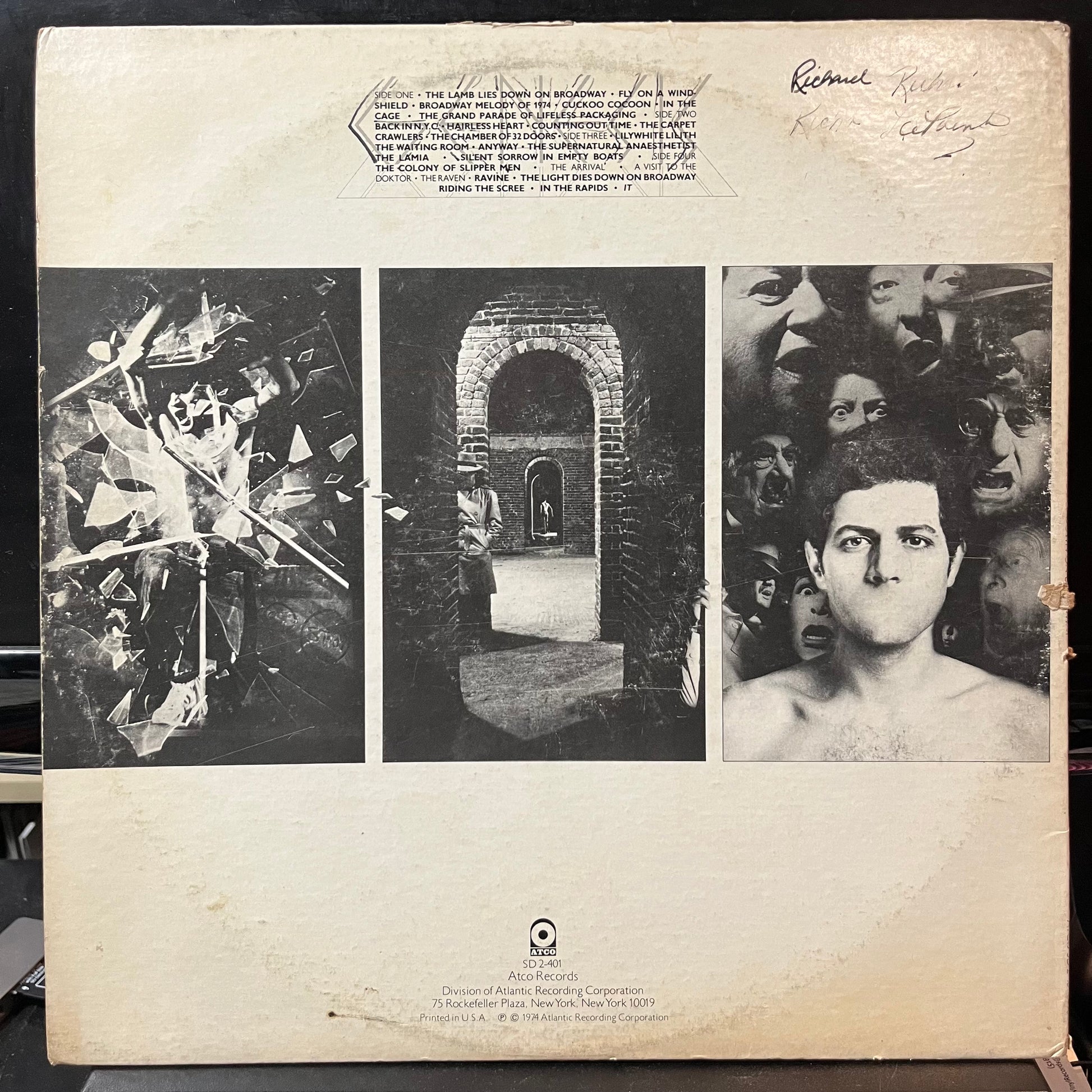 Genesis - The Lamb Lies Down On Broadway (VINYL 2xLP) | USED Excellent (EX) Very Good Plus (VG+) - ROCK / USED *EXCELLENT*