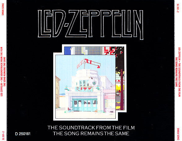 The Soundtrack From The Film The Song Remains The Same (2xCD) | Excellent (EX) Excellent+ (EX+) - ROCK / USED *EXCELLENT*