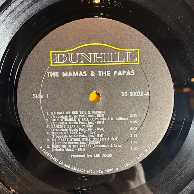 The Mamas & The Papas (VINYL) | Excellent (EX) Excellent (EX) - ROCK / USED *EXCELLENT*